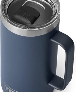 YETI Rambler 24 oz Mug, Vacuum Insulated, Stainless Steel with MagSlider Lid