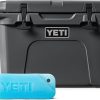 YETI Tundra 35 Hard Cooler with YETI ICE 1 lb, Tan 4