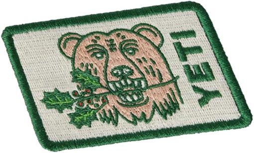 YETI Holi Bear Hook and Loop Patch - Image 2