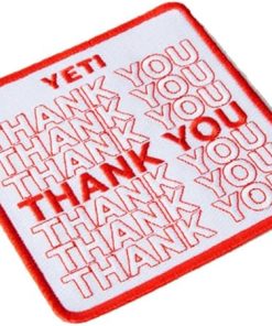 YETI Thank You Hook and Loop Patch 2