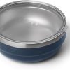 YETI Rambler Bowl, Vacuum Insulated, Stackable and Nestable Stainless Steel Bowl with Lid, 2 Quart, Navy 3