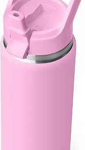 Yeti Rambler 26 Oz Straw Bottle Power Pink