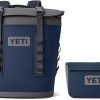 YETI Camino Carryall 35, Storm Gray 3L Sidekick, Navy Bundle 4