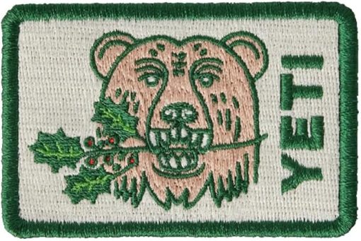 YETI Holi Bear Hook and Loop Patch