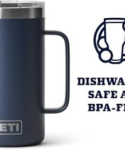 YETI Rambler 24 oz Mug, Vacuum Insulated, Stainless Steel with MagSlider Lid 2