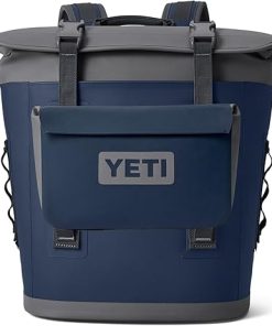 YETI Hopper M12 Soft Cooler Backpack with YETI Sidekick 3L, Navy 2