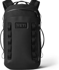 YETI Cayo Backpack 25L, Weather Resistant All-Day Utility Pack, Black