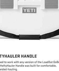 YETI GoBox Handle for LoadOut GoBox 30, Black, Polyester/Nylon, Classic Style 2
