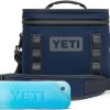 YETI Tundra 35 Hard Cooler with YETI ICE 1 lb, Navy 3