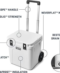 YETI Roadie 48 Wheeled Cooler with Retractable Periscope Handle 2